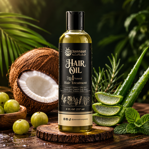 Jannaat – Hair Oil, 7‑in‑1 Natural Hair Treatment